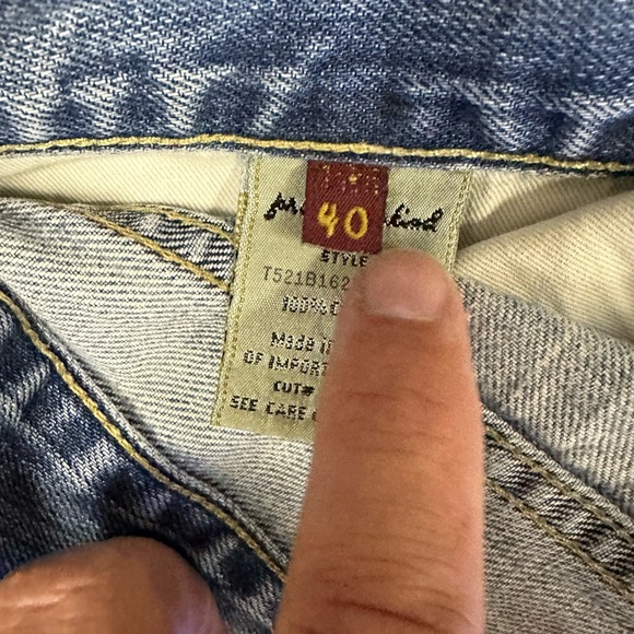 Men’s For All Man Kind Jeans, size 40 - Picture 4 of 4